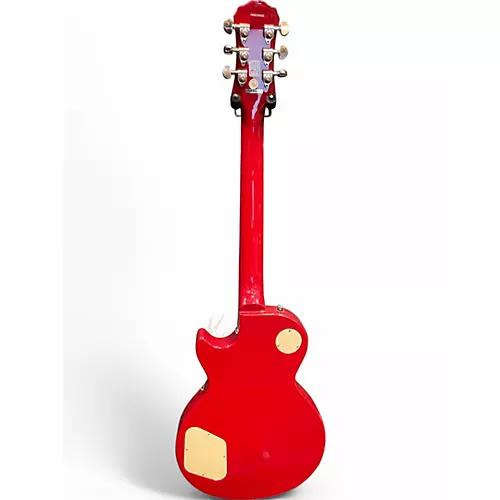 Used Epiphone Les Paul Standard Red Solid Body Electric Guitar Red