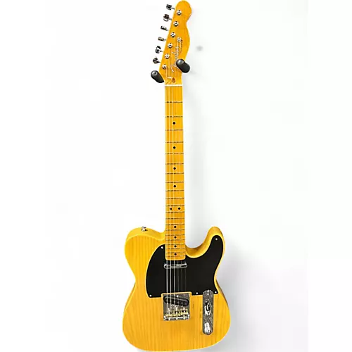 Used 2024 Fender American Vintage II 1951 Telecaster Butterscotch Blonde Solid Body Electric Guitar Butterscotch Blonde