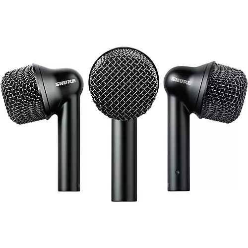Shure Nexadyne Tom Mic, XLR, Black, 3 Pack Black