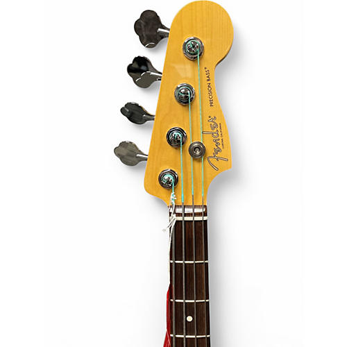 Used 2024 Fender American Professional II Precision Bass Olympic White Electric Bass Guitar Olympic White