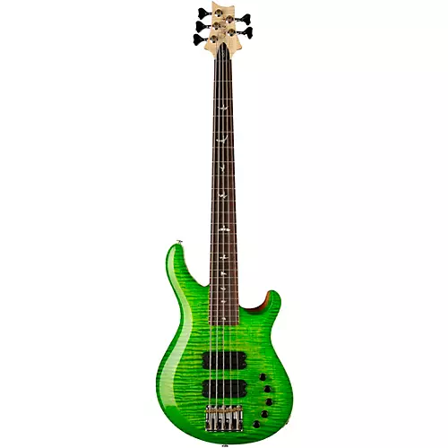 PRS Grainger 10-Top 5-String Bass Eriza Verde