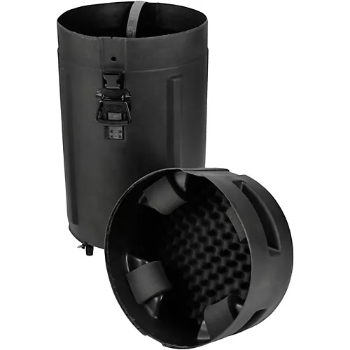 SKB Mid-sized Universal Conga Case with Casters Black 17x32.25