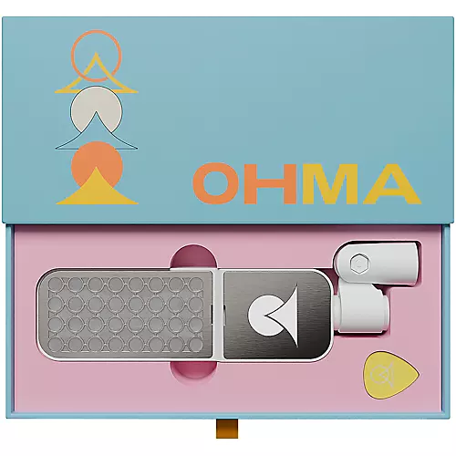 Ohma World Holes Ribbon Microphone Black & Black