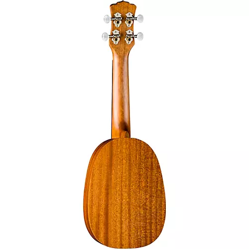 Luna Tattoo Pineapple Soprano Ukulele Mahogany