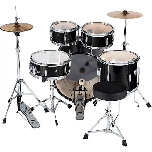 Sound Percussion Labs Junior Kicker 5-Piece Drum Set Black