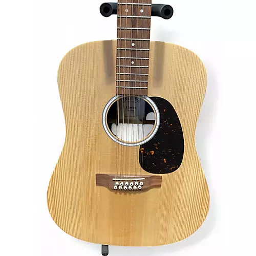 Used Martin D-X2 Natural 12 String Acoustic Electric Guitar Natural