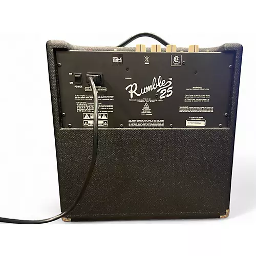 Used Fender Rumble 25 25W 1x10 Bass Combo Amp