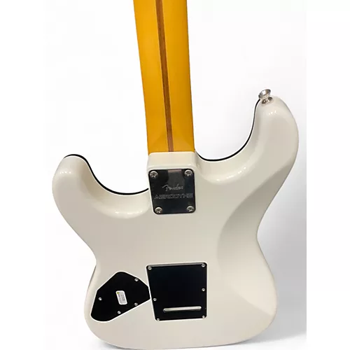 Used Fender AERODYNE STRATOCASTER Bright White Solid Body Electric Guitar Bright White