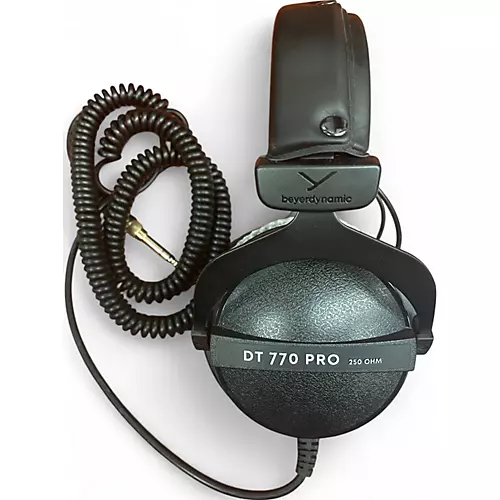 Used beyerdynamic DT770 PRO 250 OHM Studio Headphones