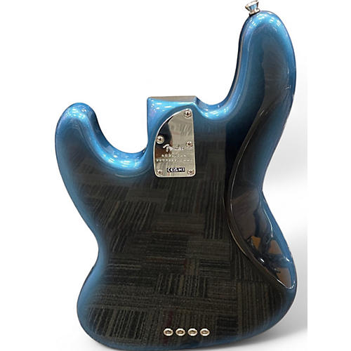 Used Fender American Professional II Jazz Bass Blue Burst Electric Bass Guitar Blue Burst