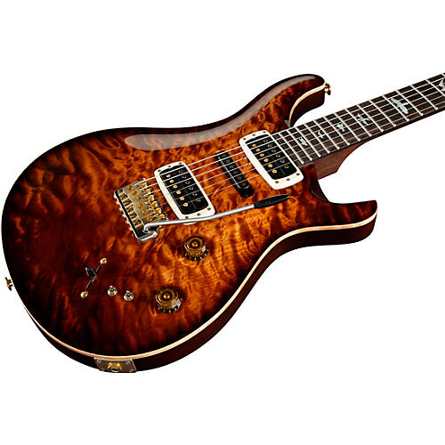 PRS Wood Library Modern Eagle V With 10-Top Quilt and East Indian Rosewood Neck Electric Guitar Copperhead Burst