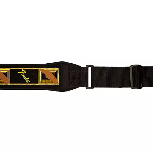 Fender Swell Neoprene Logo Guitar Strap Black 2.5 in.