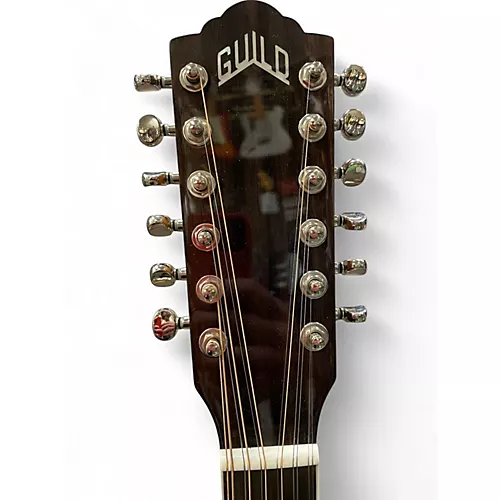 Used Guild F-2512E Antique Sunburst 12 String Acoustic Guitar Antique Sunburst