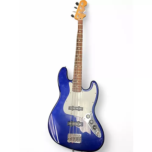 Used Fender Player Jazz Bass Blue Electric Bass Guitar Blue