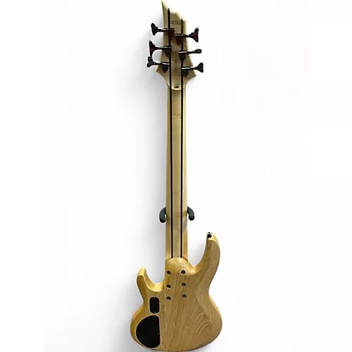 Used ESP LTD B206SM 6 String Natural Electric Bass Guitar Natural