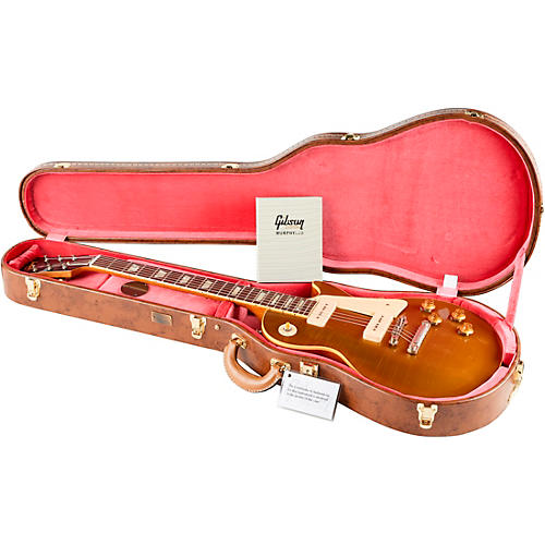 Gibson Custom Murphy Lab 1956 Les Paul Goldtop Reissue Ultra Light Aged Electric Guitar Double Gold