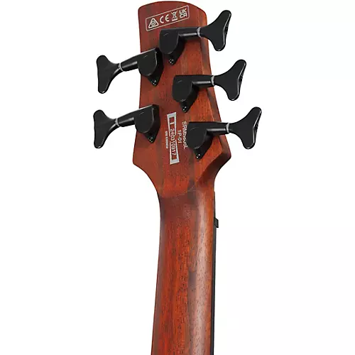 Ibanez Left-Handed SRMS805L 5-String Multi-Scale Electric Bass Guitar Deep Twilight