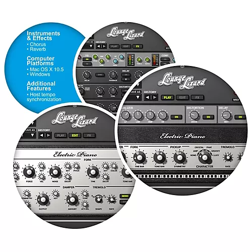 Applied Acoustics Systems Lounge Lizard EP-4 Electric Piano Virtual Instrument