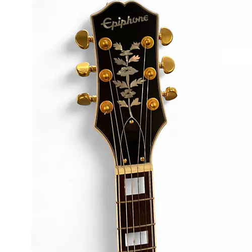 Used Epiphone EMILY WOLFE SHERATON WHITE Hollow Body Electric Guitar WHITE