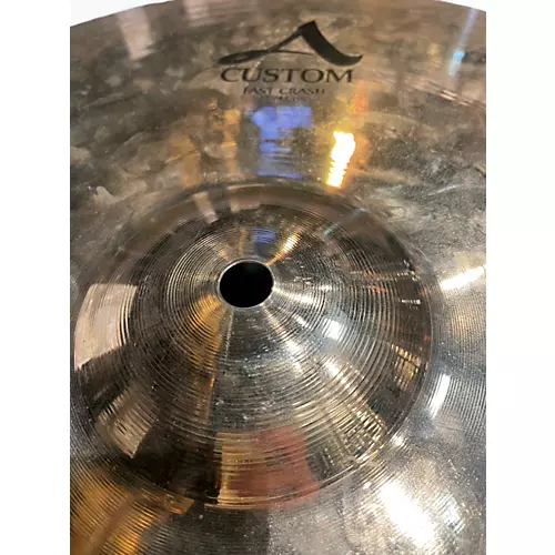 Used Zildjian 17in A Custom Fast Crash Cymbal 37