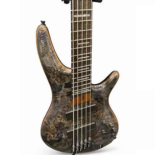 Used Ibanez SRMS805 Deep Twilight Electric Bass Guitar Deep Twilight