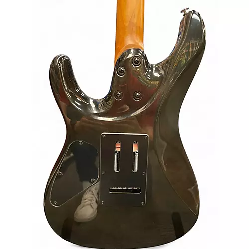 Used Ibanez AZ24S1F Transparent Black Sunburst Solid Body Electric Guitar Transparent Black Sunburst