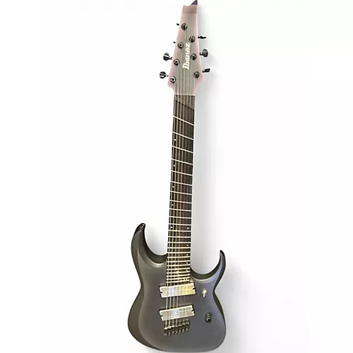 Used Ibanez RGD71ALMS Axion 7 String Black Aurora Burst Solid Body Electric Guitar Black Aurora Burst