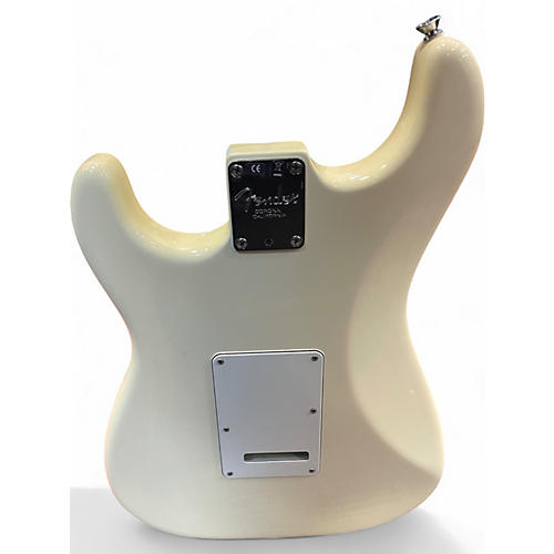Used Fender American Standard Stratocaster Olympic White Solid Body Electric Guitar Olympic White
