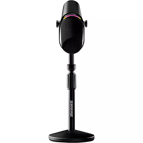 Shure MV7+ Podcast Kit With Stand Black
