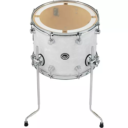 DW DWe Wireless Acoustic/Electronic Convertible Floor Tom with Legs 14 x 12 in. Finish Ply Black Galaxy