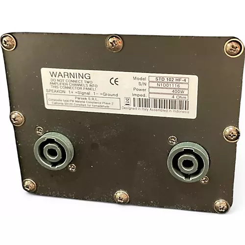 Used Markbass STANDARD 102HF-4 2X10 400W 4 OHM Bass Cabinet