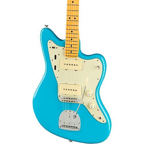 Fender American Professional II Jazzmaster Maple Fingerboard Electric Guitar Mystic Surf Green