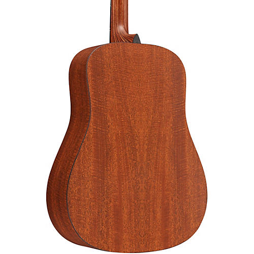 Martin DX1E X Series Left-Handed Dreadnought Acoustic-Electric Guitar Figured Mahogany