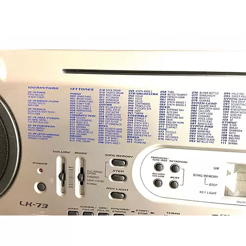 Used Casio LK73 Portable Keyboard