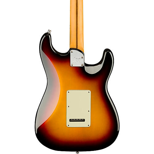 Fender American Ultra Stratocaster Maple Fingerboard Left-Handed Electric Guitar Texas Tea