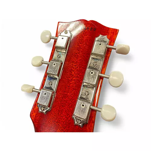 Used Gibson Gibson Les Paul Junior CUSTOM CS cherry red Solid Body Electric Guitar cherry red