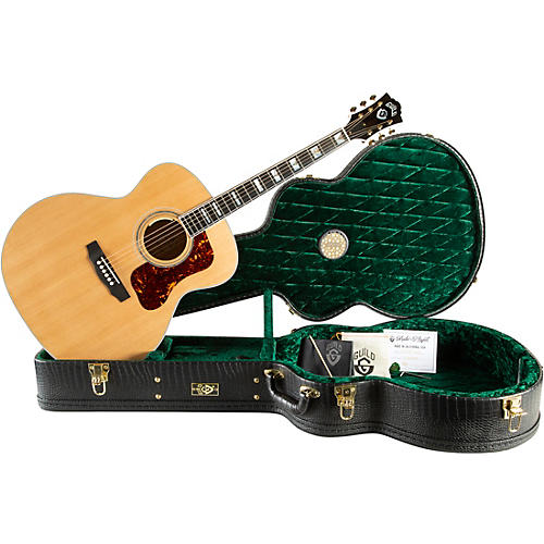 Guild F-55E Maple Jumbo Acoustic-Electric Guitar Antique Burst