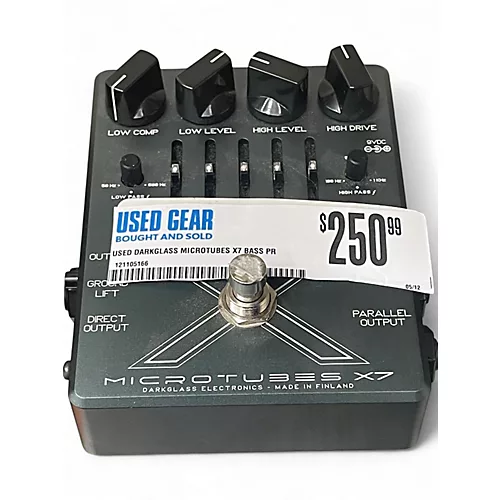 Used Darkglass MICROTUBES X7 Bass Preamp
