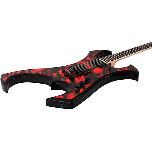 Wylde Audio Berzerker Electric Guitar Blood Skull