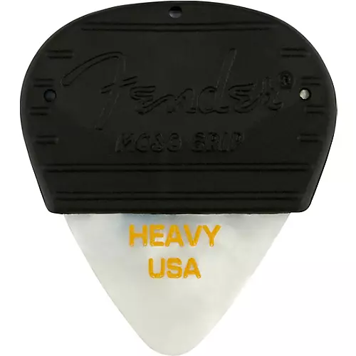 Fender Mojo Grip 351 Guitar Picks (3-Pack) Tortoise Shell Heavy