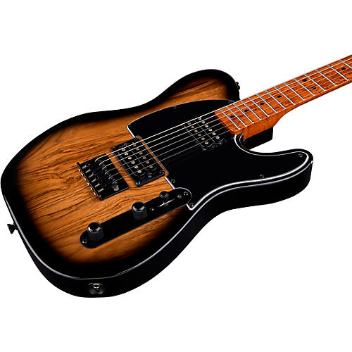 LsL Instruments Bad Bone 2 Black Limba Electric Guitar Black Burst