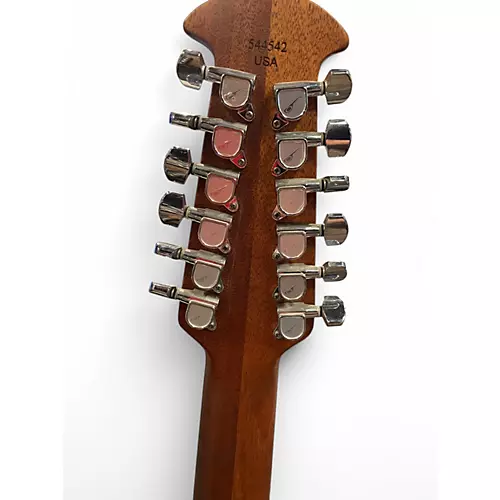 Used Ovation 6751 Standard Balladeer Red Burst 12 String Acoustic Electric Guitar Red Burst