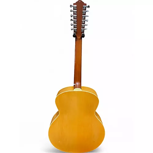 Used Guild F2512E Natural 12 String Acoustic Guitar Natural