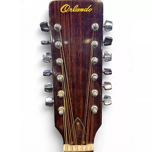 Used 2000s Orlando 333 Natural 12 String Acoustic Guitar Natural