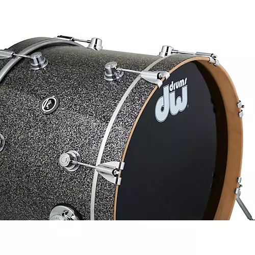 DW DWe Wireless Acoustic-Electronic Convertible 4-Piece Drum Set Bundle With 20