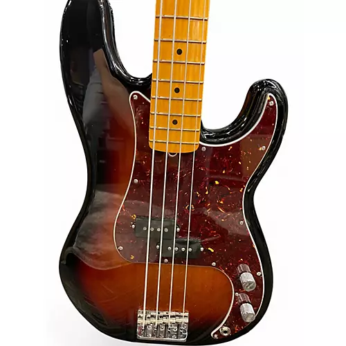 Used 2023 Fender American Professional II Precision Bass 2 Tone Sunburst Electric Bass Guitar 2 Tone Sunburst