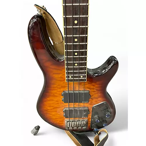 Used Schecter Guitar Research Raiden Elite 4 String 2 Tone Sunburst Electric Bass Guitar 2 Tone Sunburst