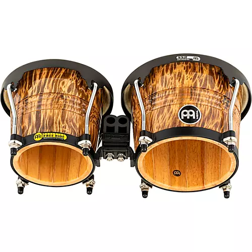 MEINL 30th Anniversary Edition Wood Bongo Leopard Burl