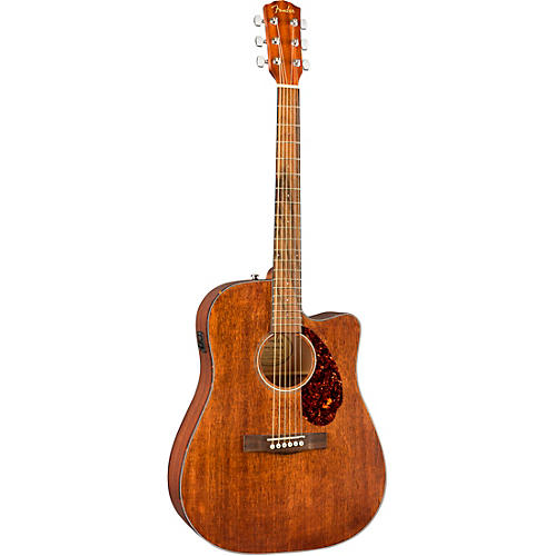 Fender CD-60SCE All-Mahogany Limited-Edition Acoustic-Electric Guitar Satin Natural