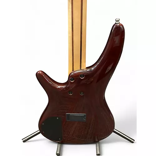 Used Ibanez SR370 Tobacco Sunburst Electric Bass Guitar Tobacco Sunburst